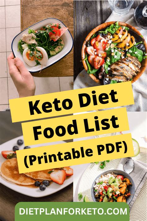 Keto Diet Food List Printable Best Guide For The Keto Diet