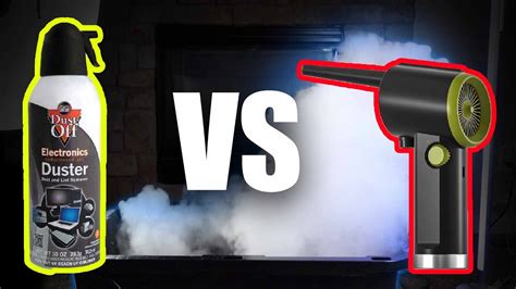 Canned Air Vs Electric Air Duster Which Blows Harder Youtube