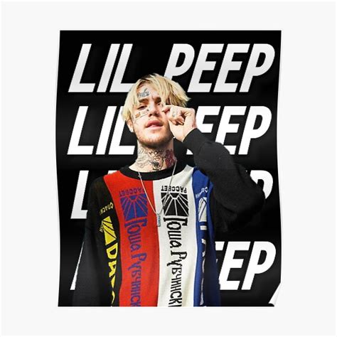 Lil Peep Poster By Tumfei Redbubble