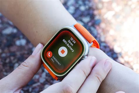 Comment utiliser la sirène de l Apple Watch Ultra