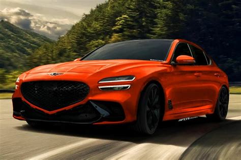 Genesis G70 Magma Rendering Korean Car Blog