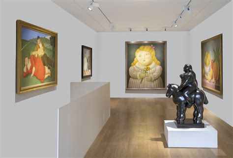 Fernando Botero Exhibition At Opera Gallery Geneva