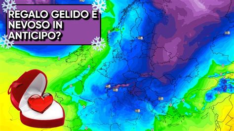 Meteo Regalo Gelido E Nevoso Arrivo In Anticipo Con Crollo Termico