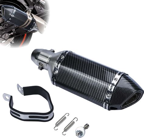 Aleawol Motorcycle Slip On Exhaust Muffler Mm In Inlet