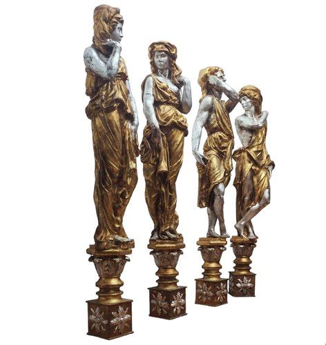 Neoclassical Sculptures, 1890s, Set of 2 for sale at Pamono