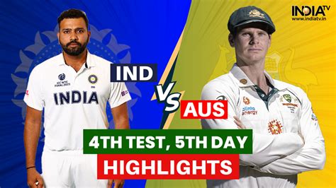 Ind Vs Aus 4th Test Day 5 Stumps Ahmedabad Test Ends In Draw India