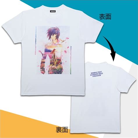 Shochiku Store 松竹ストア機動戦士ガンダムseed Freedom ティザービジュアル フルカラーtシャツ