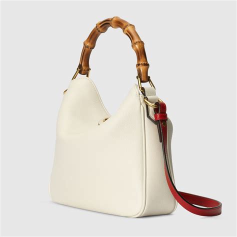 Gucci Diana Small Shoulder Bag In White Leather Gucci® Us