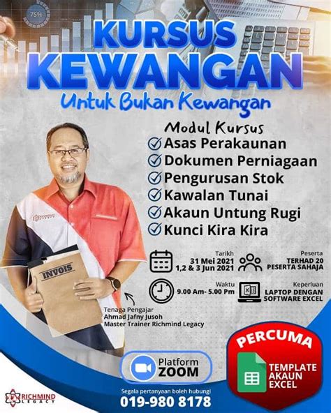 Kursus Kewangan Untuk Bukan Kewangan Richmind Legacy Sdn Bhd