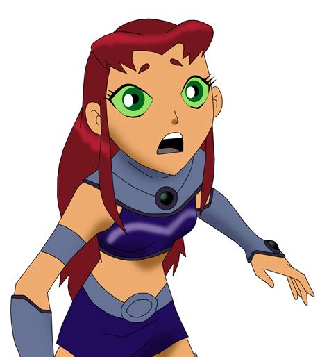 Starfire Watching In Concern By Captainedwardteague On Deviantart