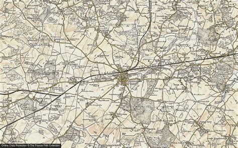 Historic Ordnance Survey Map of Basingstoke, 1897-1900