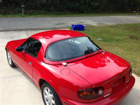 1991 MAZDA MX-5 MIATA, 1 OWNER, DETACHABLE HARDTOP, LSD REAR, LOW MILES ...