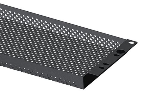 Rp06s3u 3u 19 Rack Security Cover Panel Perforated Hole Propaudio