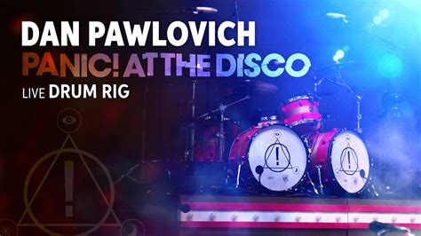 Rig Tour Panic At The Disco Drummer Dan Pawlovich Youtube