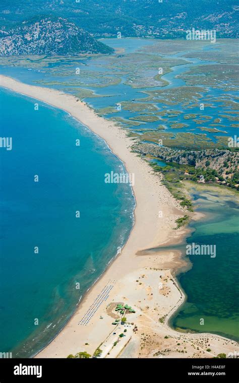 Turkey Province Of Mugla Dalyan Iztuzu Beach Tortoise S Beach And