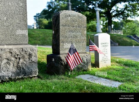 Majestic Tomb In The Historic Greenwood Cemetery In Brooklyn New York