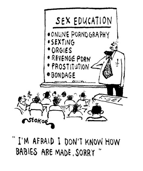 Stokoe Cartoons On Twitter Sex Education Cartoon Sexeducation Education Schools Cartoon