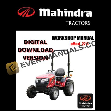 Mahindra Tractor Emaxl 22 Gear Service Manual