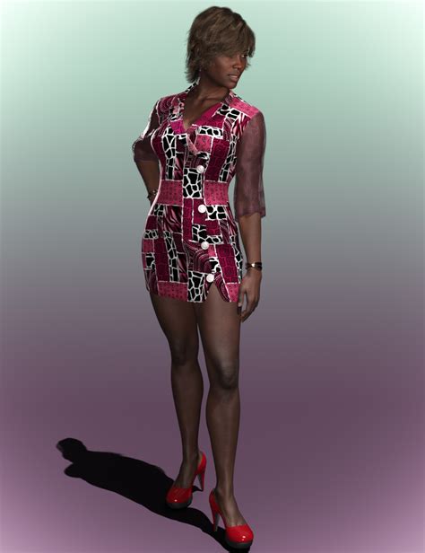 Dforce Cocktail Dress For Genesis Daz D