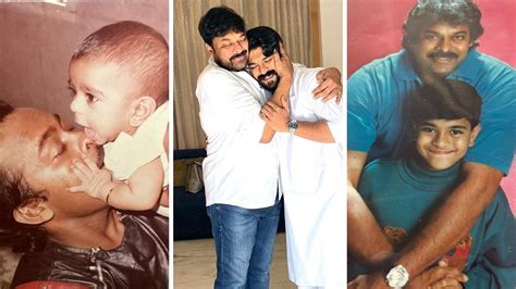 Happy Birthday Chiranjeevi 10 Pictures With Son Ram Charan That Prove