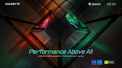 GIGABYTE lanza portátiles con CPUs de la 11ª generación de Intel