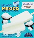 Calories In Ice Cream Bars Premium Coconut From Helados Mexico