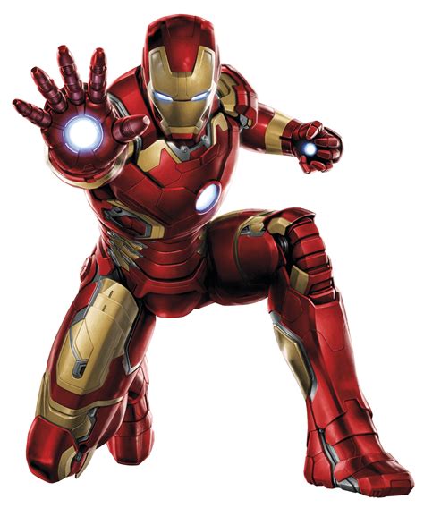 Iron Man Front Transparent Png Stickpng