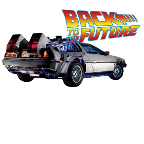 Back To The Future Delorean Svg Pdf Dxf Pdf Png Download Etsy