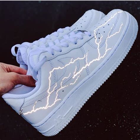 Reflective Lightning Custom Nike Air Force 1 The Custom Movement In