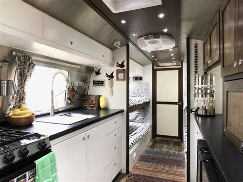 Airstream Renovation Tour Before And After Tiny Shiny Home