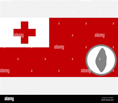 Flag and map of Tonga Stock Photo - Alamy