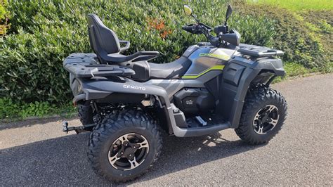 Cf Moto Cforce Cm Quad Utilitaire Km Gris