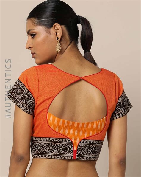 38 Simple And Stylish Blouse Back Neck Designs Keep Me Stylish