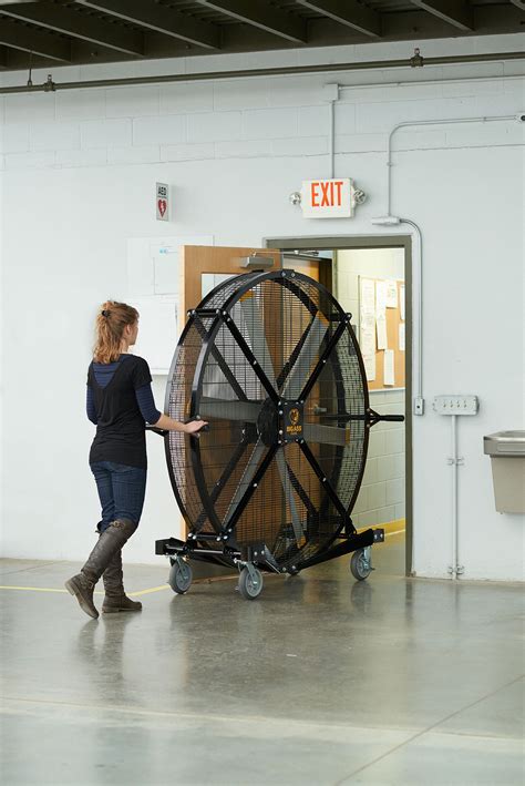 BIG ASS FANS Standard Duty Industrial Fan 72 In Blade Dia Variable Speeds 110 125 V AC