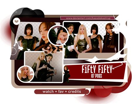 Fifty Fifty 02 Png Pack By Kassie By Kassdekastrup On Deviantart