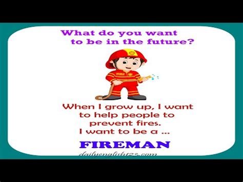 What Do You Want To Be In The Future Question Flashcards YouTube