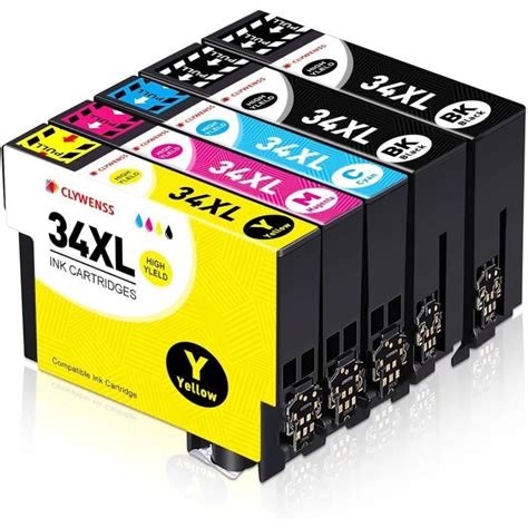 Xl Cartouches D Encre Compatibles Pour Imprimante Epson Xl T