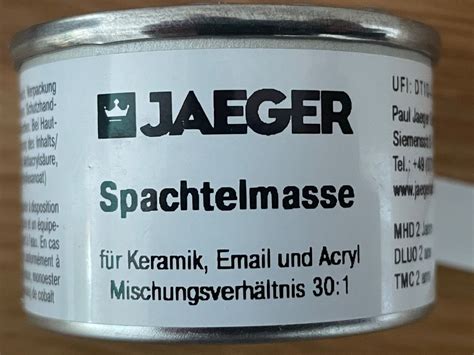 JAEGER Keramik Email Acryl Reparatur Set Kaufen Auf Ricardo