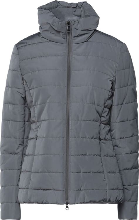 Geox Down Jacket Grey Shopstyle