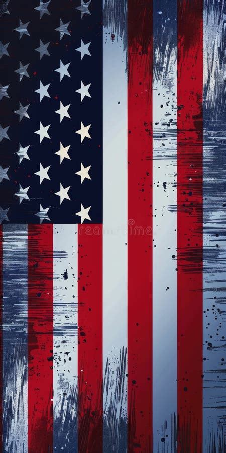 Minimalistic And Clean Background With Patriotic Colors For Patriot Day