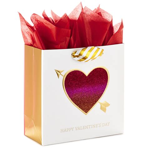 Hallmark Signature Large Valentine S Day Gift Bag With Tissue Paper