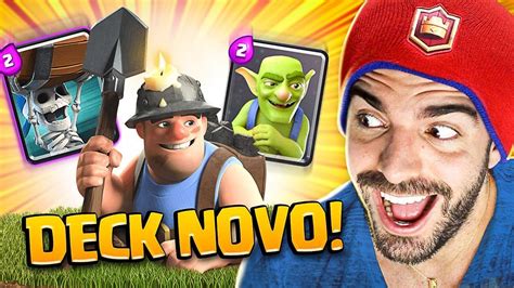 Deck R Pido De Mineiro No Clash Royale Youtube