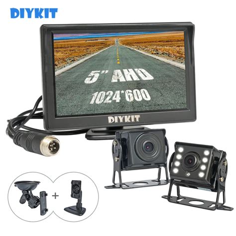 Diykit Inch Ahd Car Monitor Rear View Monitor Waterproof