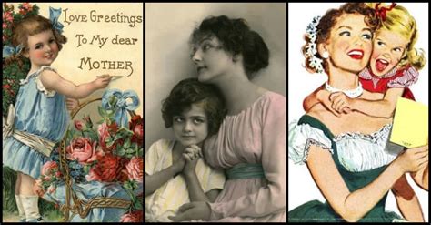 Vintage Mothers Day Cards Capture The Beauty Of Days Gone By