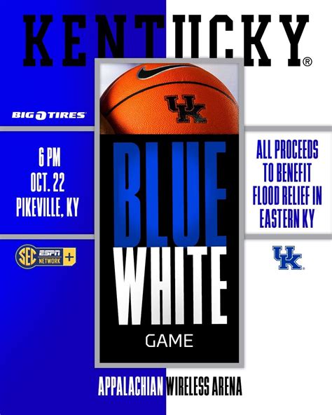 Kentucky Wildcats Blue White Game Truist Arena Highland Heights 21 October 2023