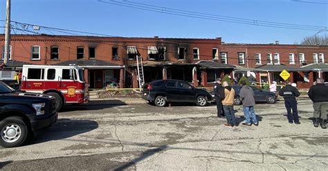 Several Families People Displaced Following Massive Ambridge Row House