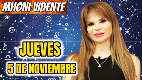 Todos Atentos Horoscopo De Noviembre Mhoni Vidente Prediccion Para