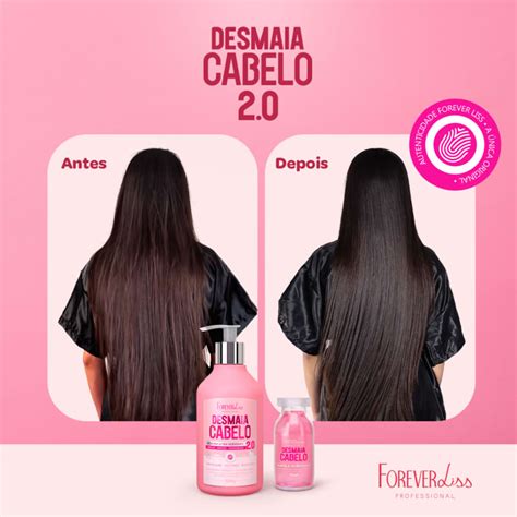 Kit Forever Liss Desmaia Cabelo 2 0 Glow Duo Beleza Na Web