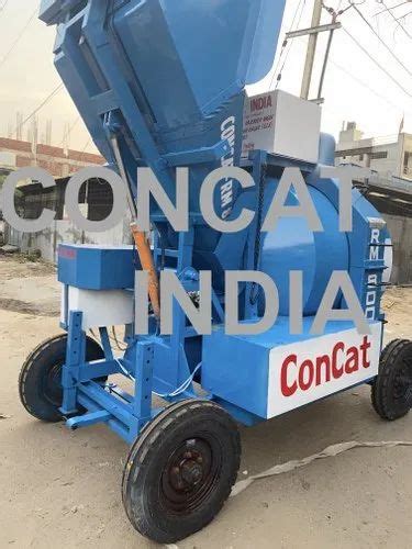 Electric Semi Automatic Reverse Drum Concrete Mixer Rm At Rs