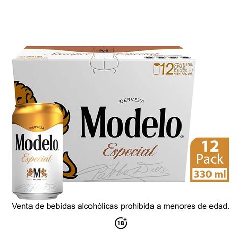 Cerveza Modelo Especial 12 Latas Con 330 Ml C U Bodega Aurrera